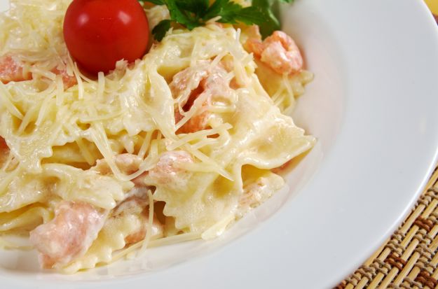 Pasta risottata al salmone