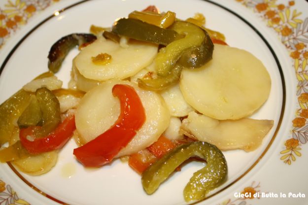 Patate e peperoni