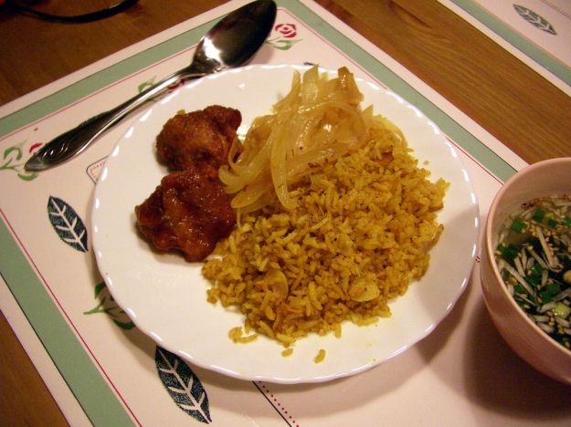Riso basmati con pollo
