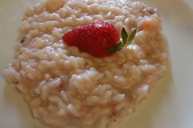risotto alle fragole ricetta