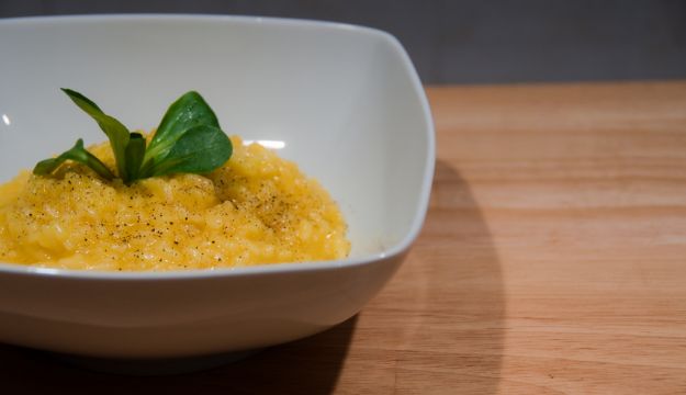 risotto zafferano arance menta
