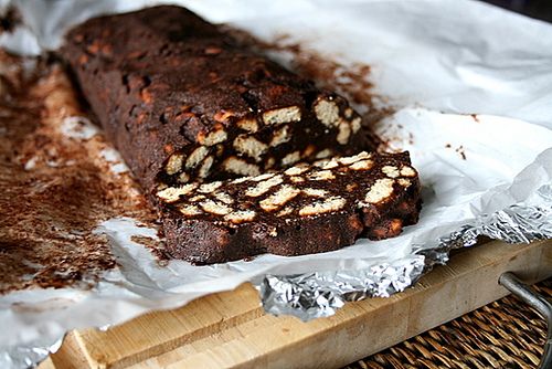 Salame di cioccolato con gli avanzi di Pasqua