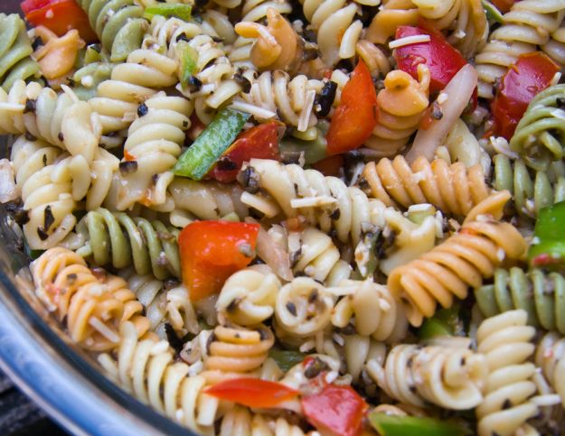 Pasta fredda vegetariana