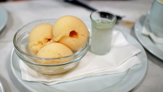 sorbetto alla pesca con il bimby