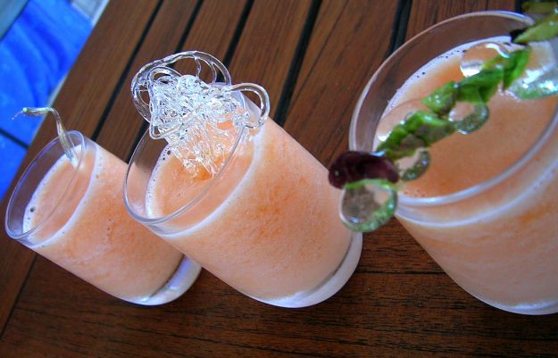 Sorbetto di melone alla vodka