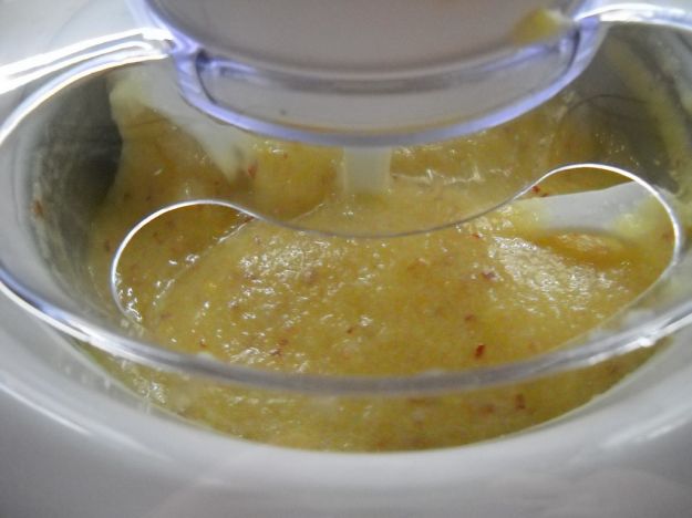sorbetto di pere alla cannella