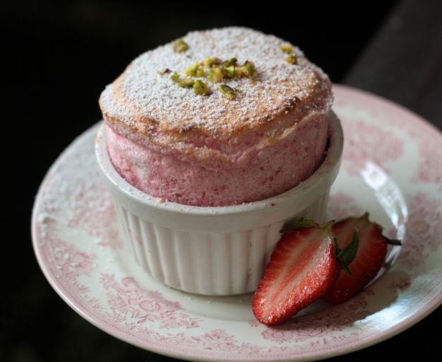soufflé di fragole
