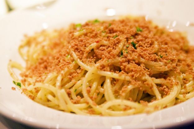 spaghetti bottarga