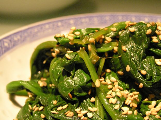 Spinaci al limone