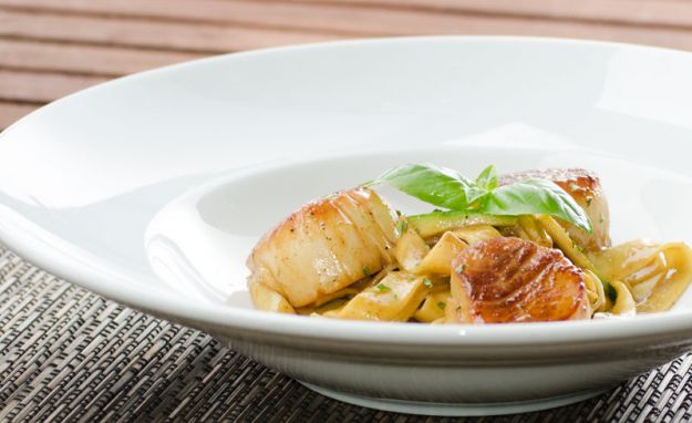 tagliatelle capesante