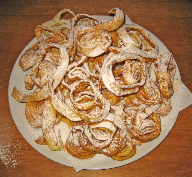tagliatelle fritte carnevale