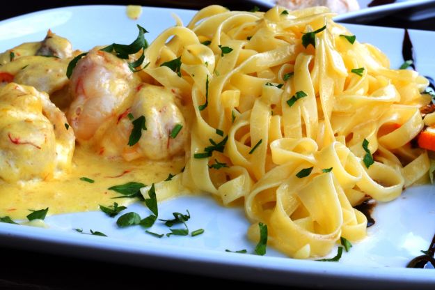 tagliatelle spada zafferano