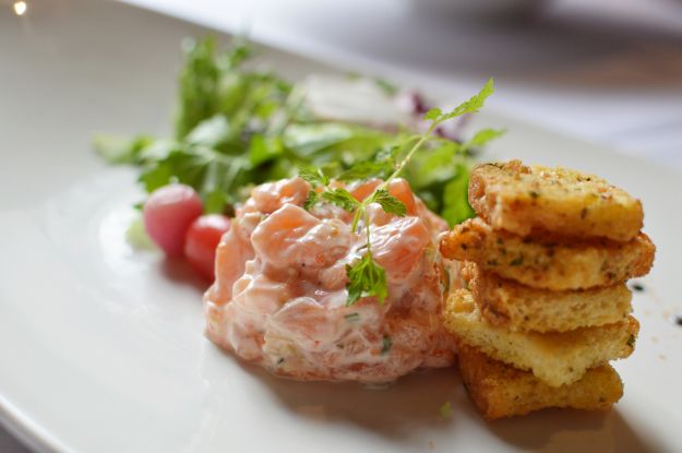 tartare salmone avocado