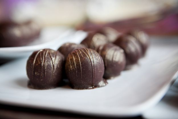 tartufini al cioccolato e al tè