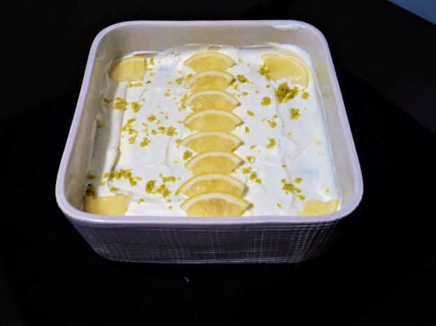 Tiramisù al limone