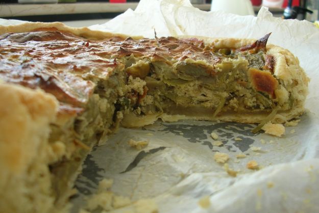 torta ai carciofi