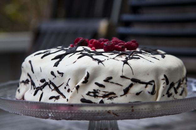 Torta al cioccolato bianco
