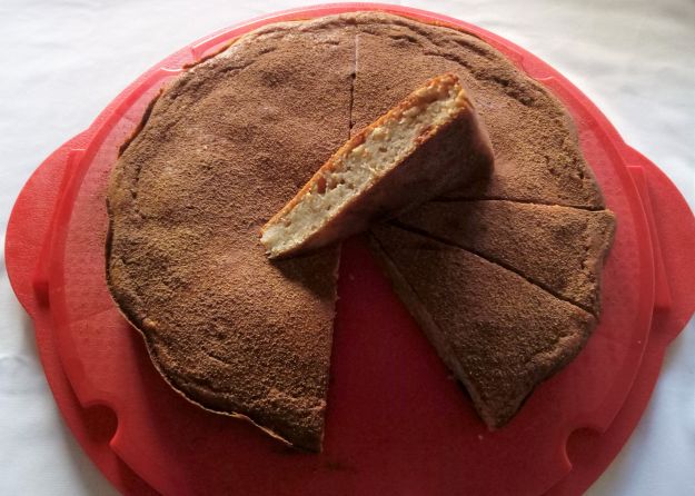 Torta con castagne e yogurt