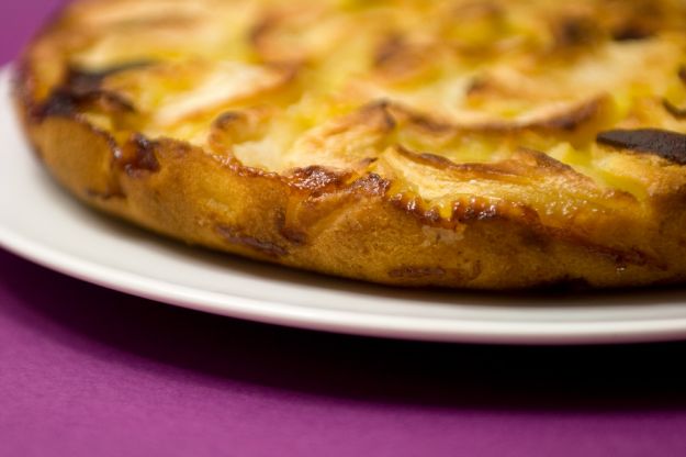 torta di mele al contrario