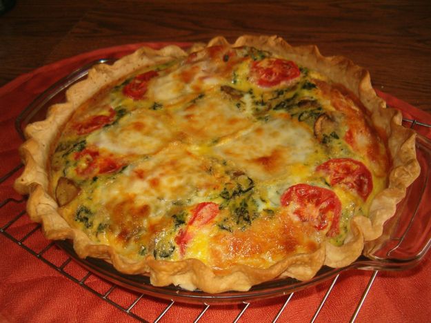 torta salata con ortaggi