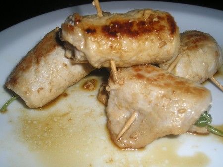 uccelletti scappati a base di petto di pollo