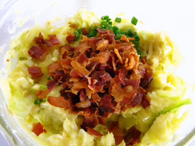 Verza con pancetta