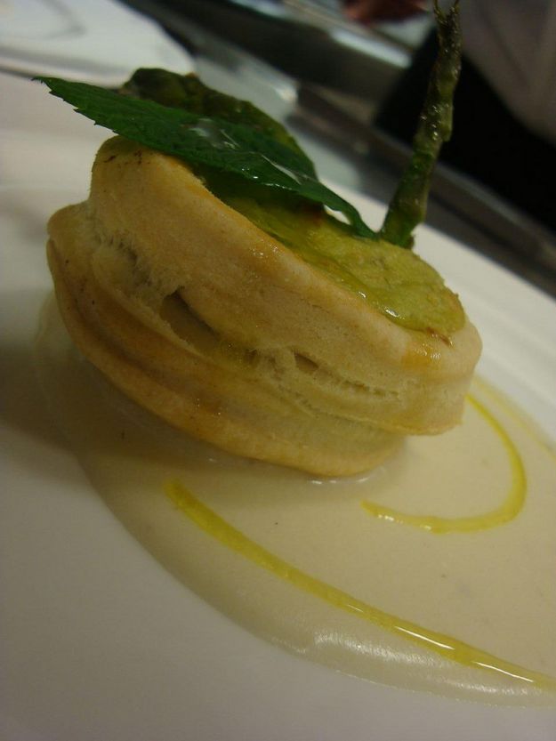 Vol-au-vent agli asparagi