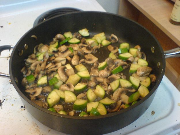 zucchine e champignon