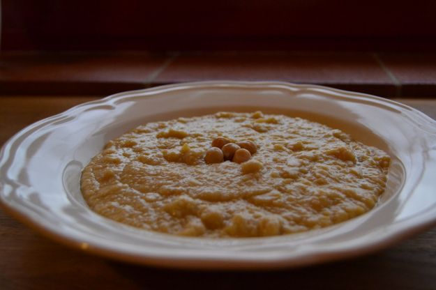 Zuppa di ceci e spinaci