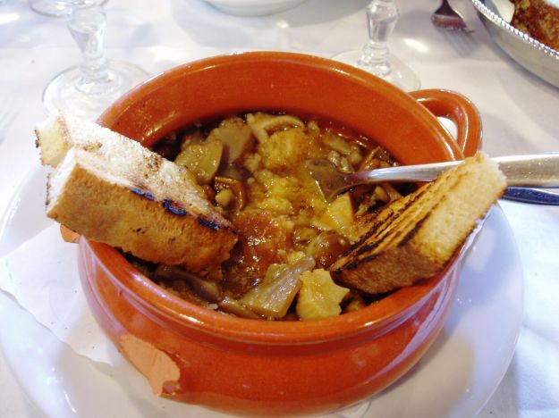 Zuppa di funghi misti