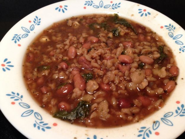 zuppa di orzo e fagioli
