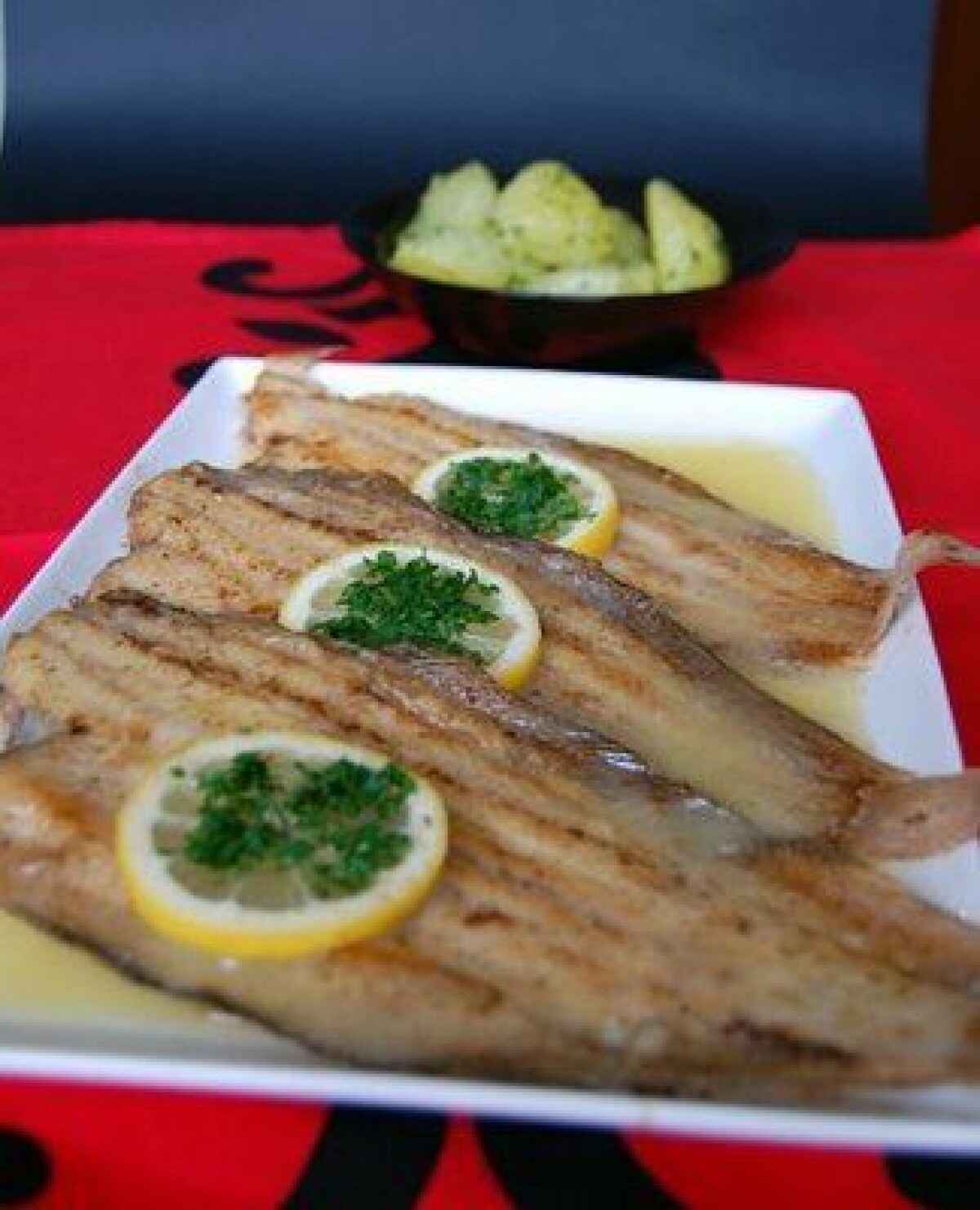 Sogliole al vermouth