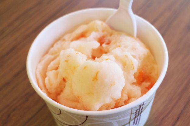 sorbetto alle nettarine