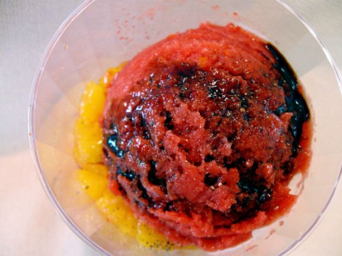 Sorbetto di fragole speciale