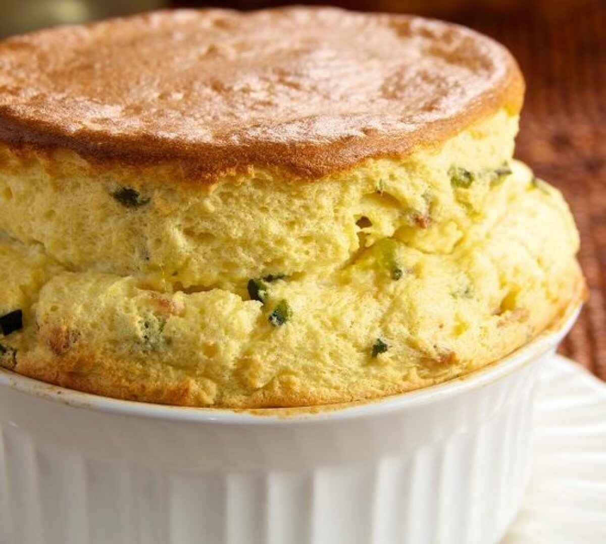Soufflé di fagiolini