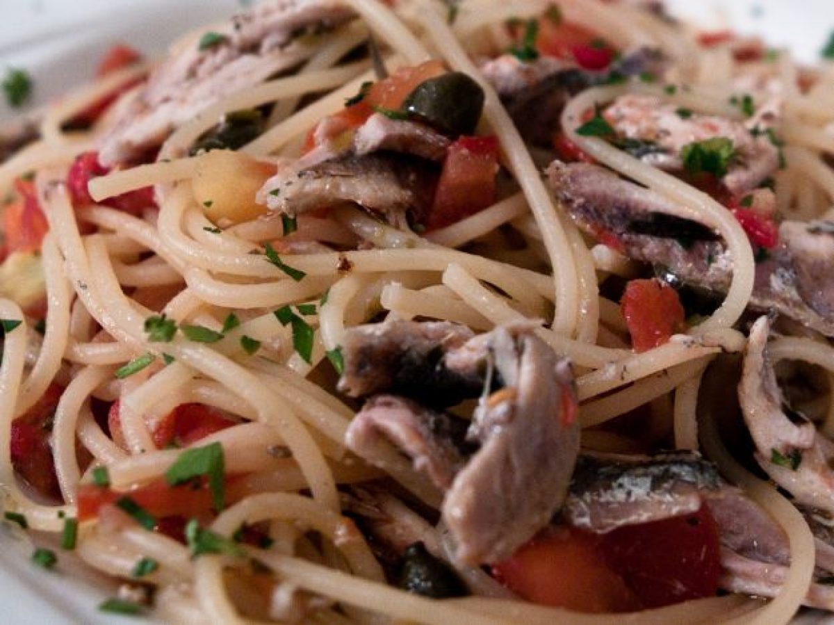 Spaghetti all’argento del mare