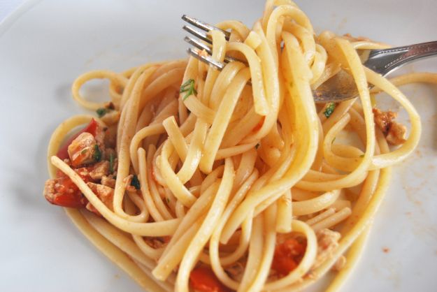 spaghetti baccalà