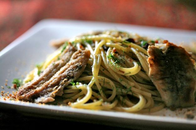 spaghetti con il pesce