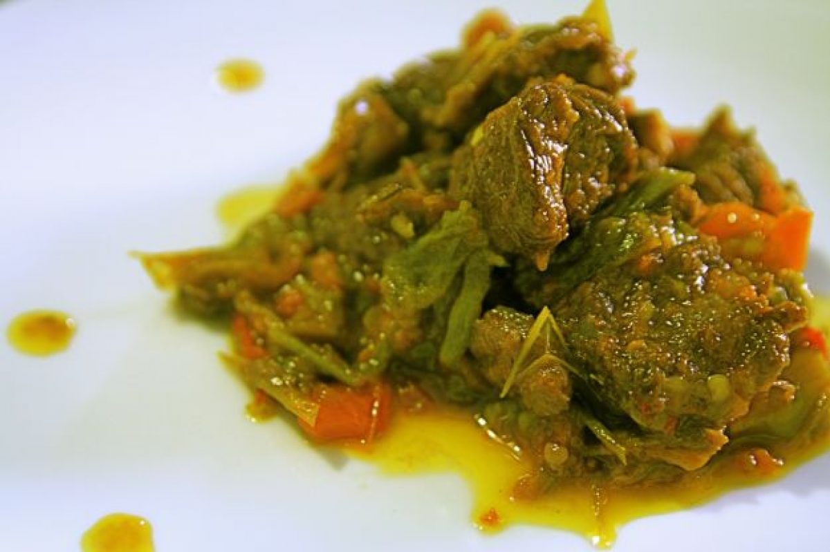 Spezzatino con i peperoni