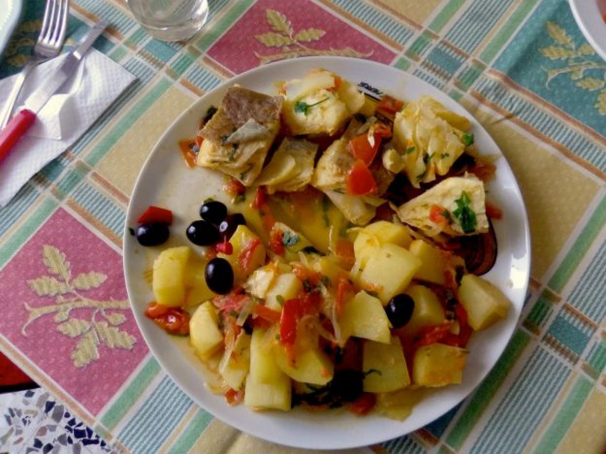 Stoccafisso bollito