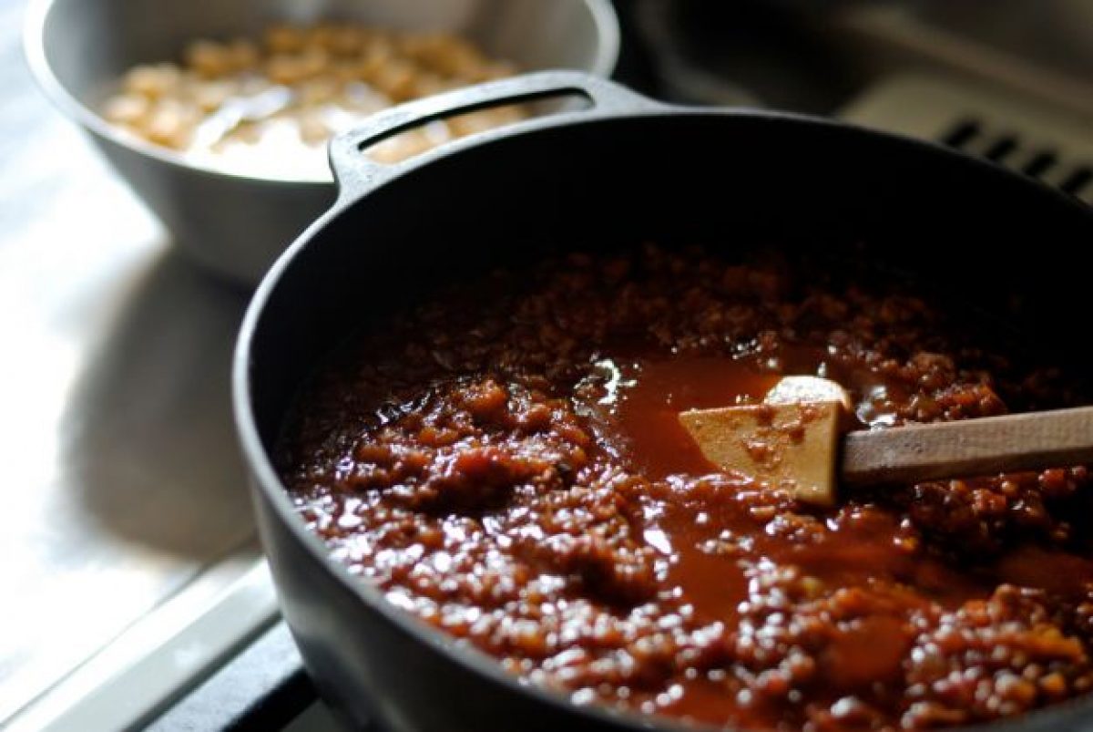 Sugo di carne alla genovese (tocco di carne)
