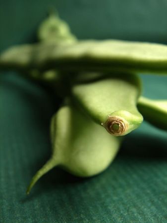 Insalate di taccole, cipolle e fragole