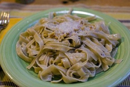 tagliatelle salsa nocciole