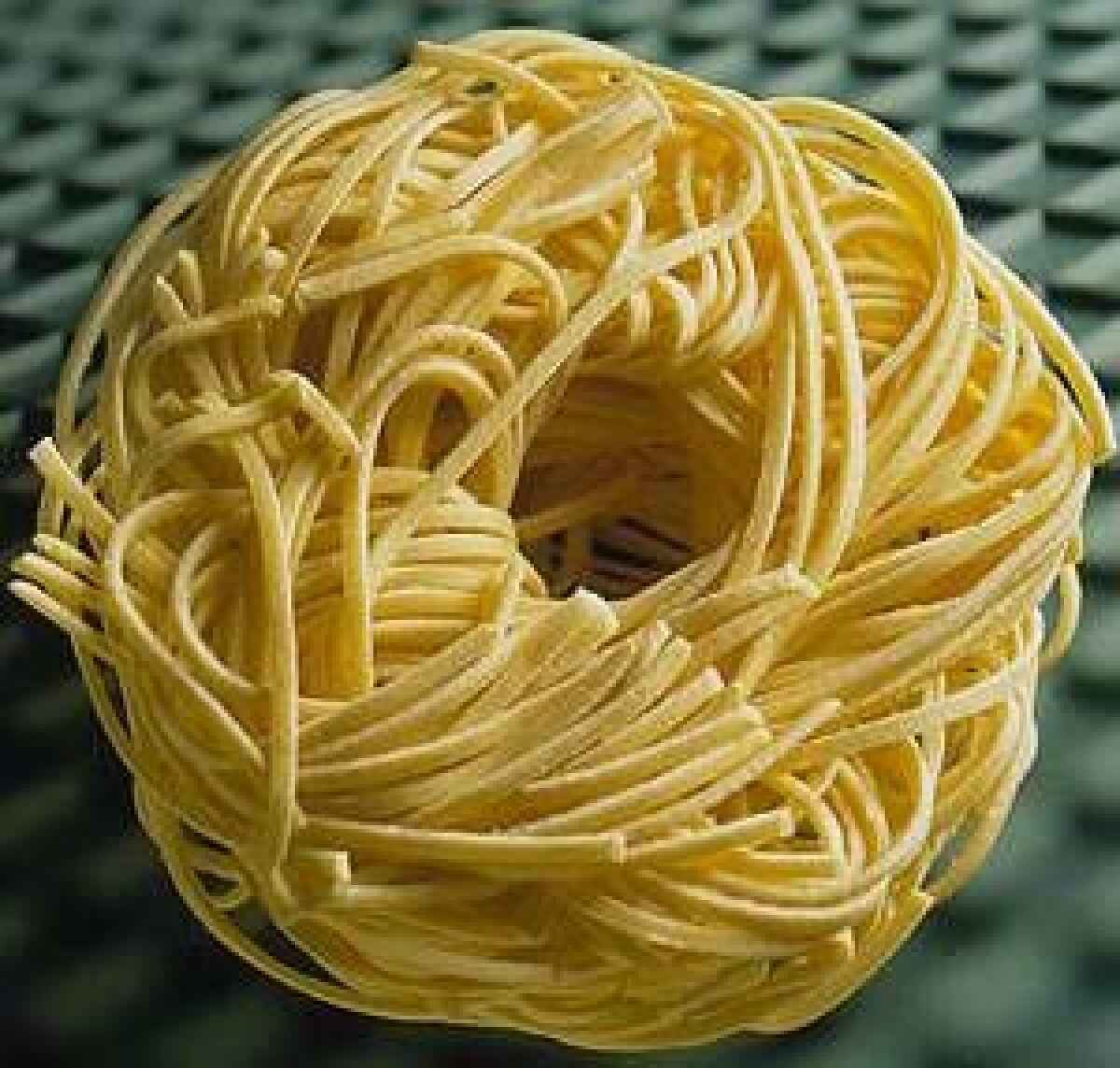 Gallette di tagliolini con guazzetto