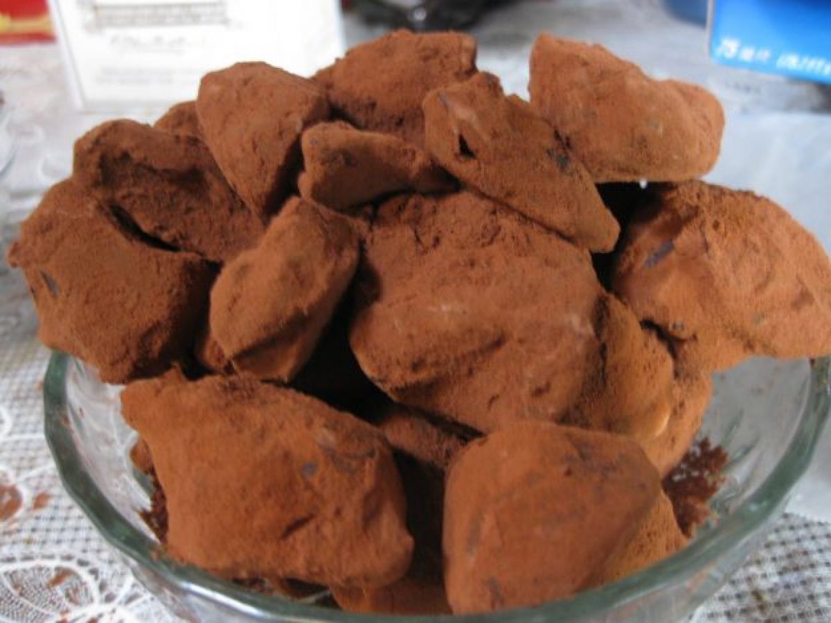 Tartufi al cioccolato e Grand Marnier