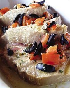 Tonno fresco alla marinara