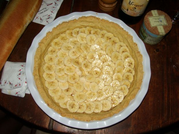 torta di banane e ricotta