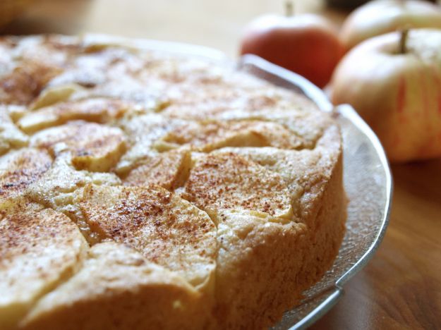 torta di mele e avocado