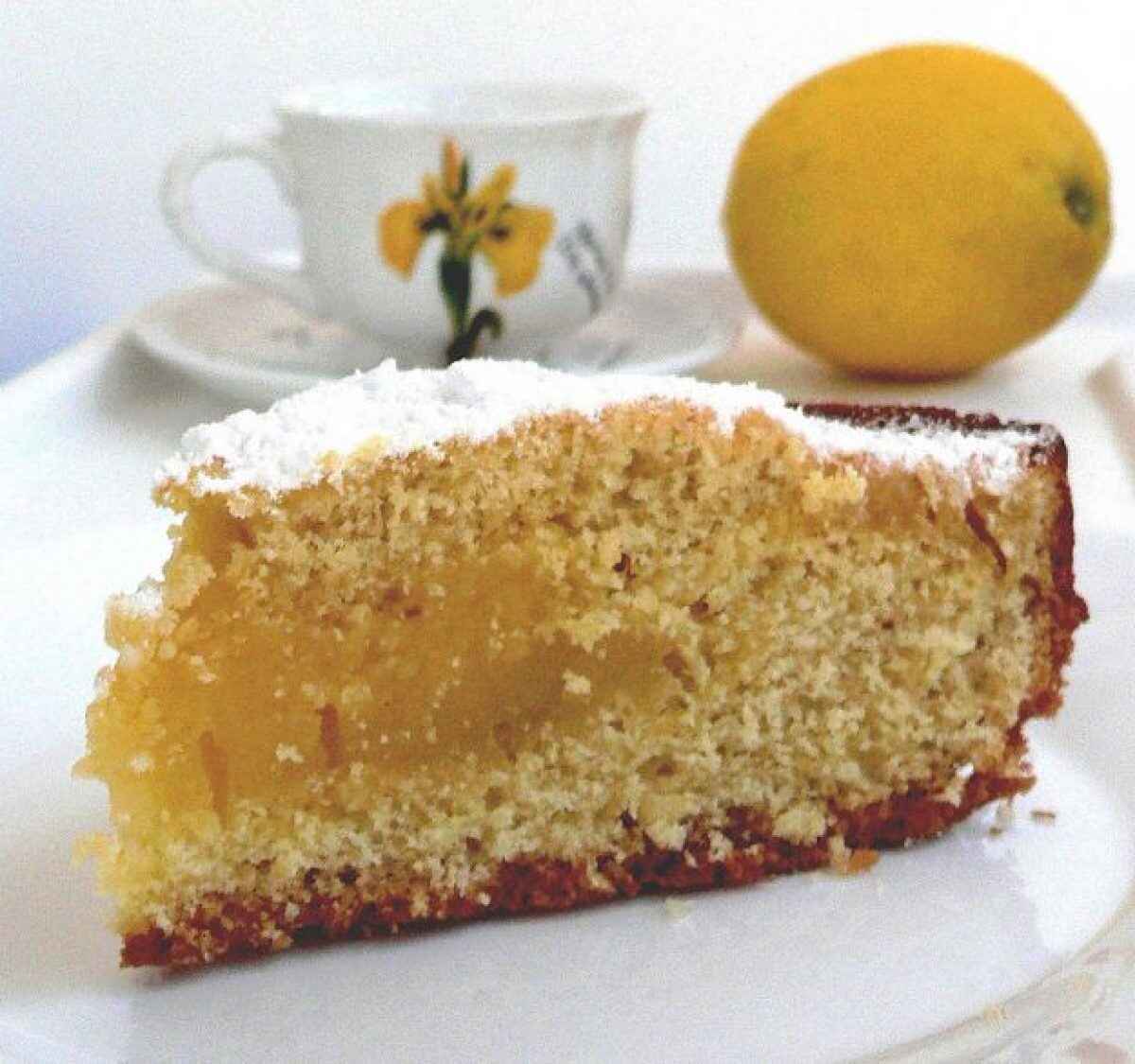 Torta Pesach al limone