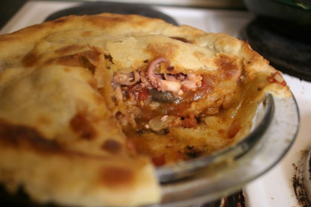 Torta di polpo
